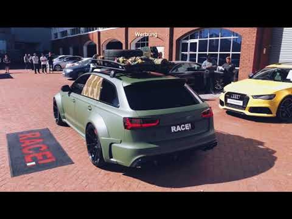 Tuning DIAVEL MK II Audi RS6 Widebody im Army Style by Race!