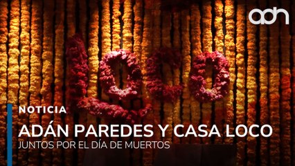 El artista Adán Paredes y Casa Loco juntos e inspirados por el Día de Muertos