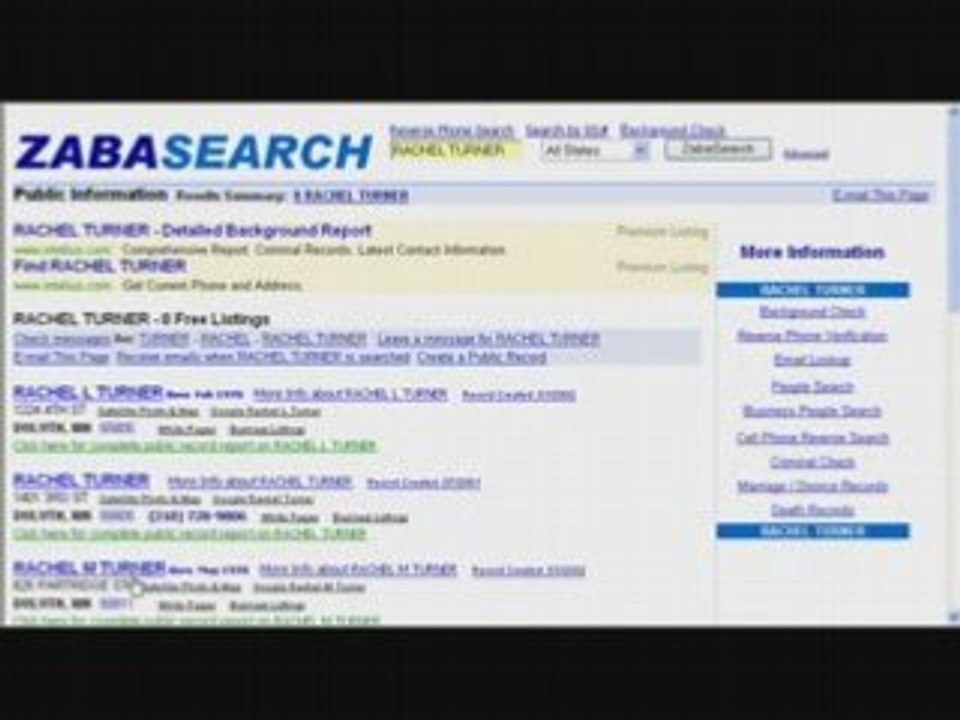 Free People Search Engines - Are They Any Good