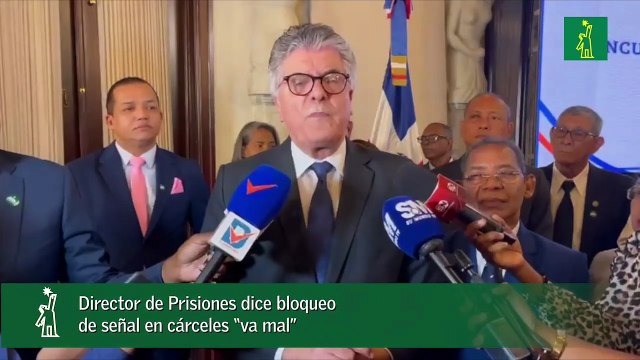 Director de Prisiones dice bloqueo de señal en cárceles “va mal”