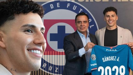 Jorge Sánchez firma renovación con Cruz Azul hasta 2028