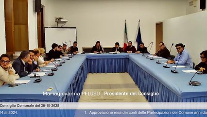 Palma Campania (NA) - Consiglio Comunale (30.10.25)