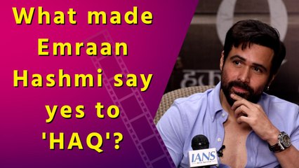 IANS Exclusive: From HAQ to Awarapan 2, Emraan Hashmi opens up about his upcoming projects