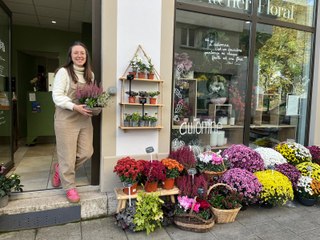 Une fleuriste spécialisée dans le funéraire à Grenoble