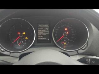 VW Golf 6 MK6 Service rückstellen, Intervall zurücksetzen