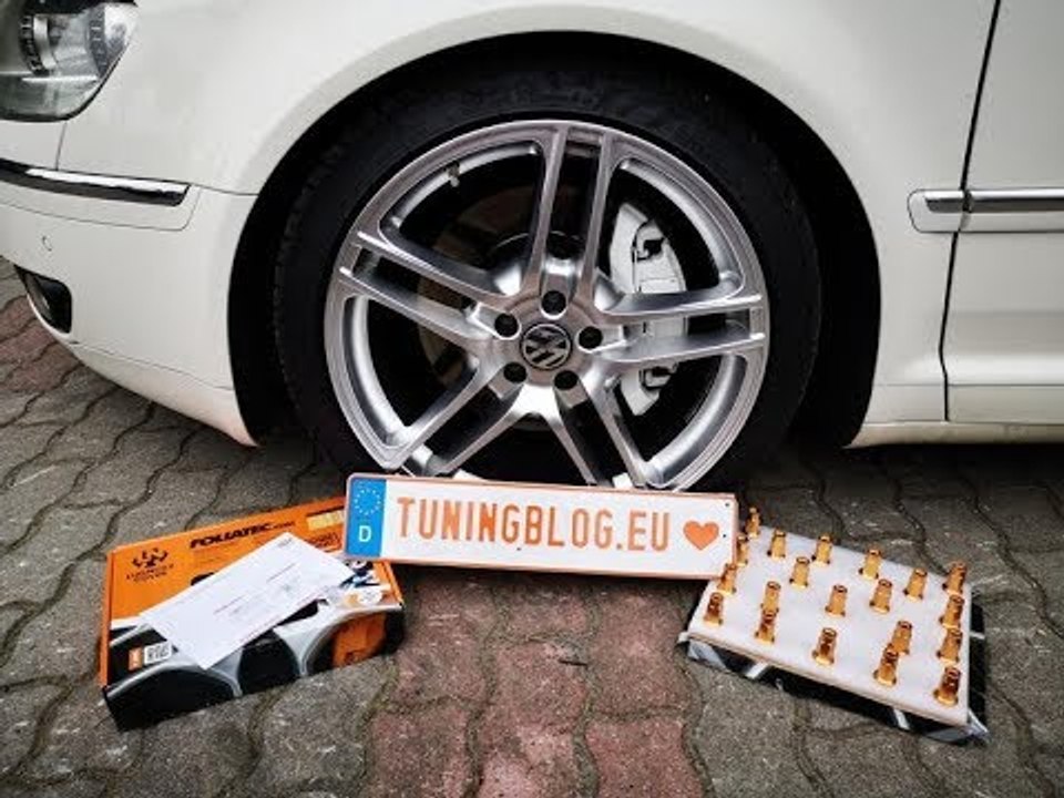 Tutorial   Foliatec LugNuzz Cover verbauen am VW Phaeton