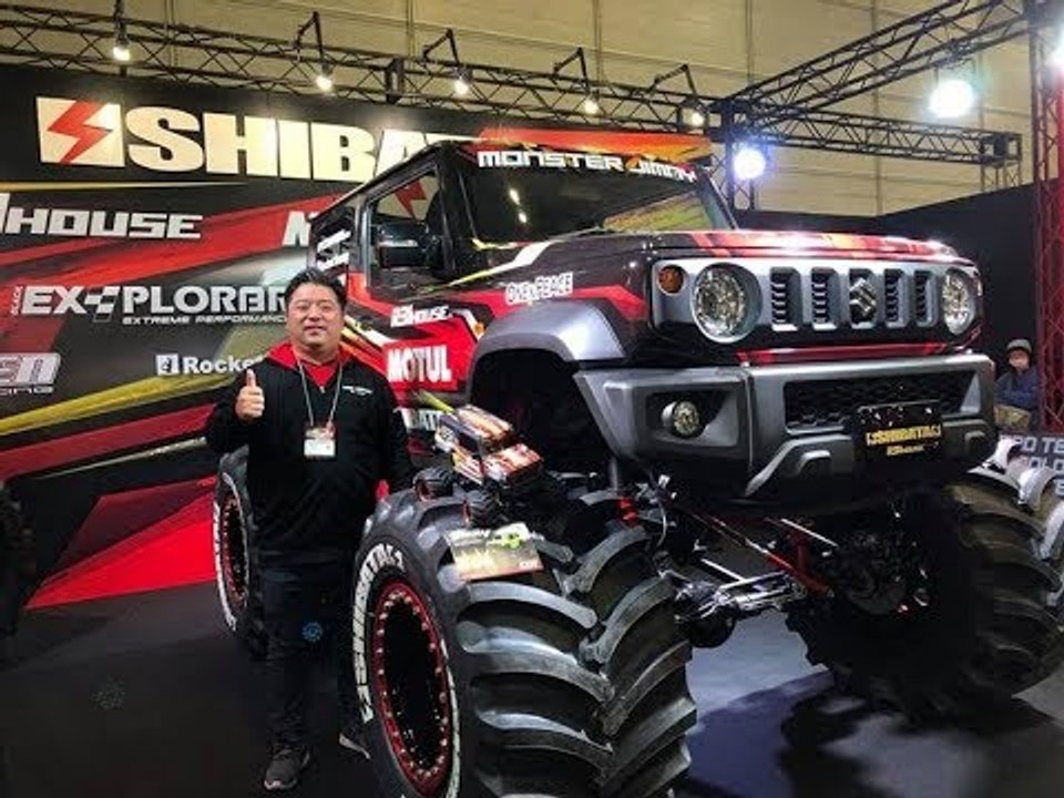 Tuning R31House 2018 Suzuki Jimny Monstertuck auf 42 Zöllern (CEN Racing)