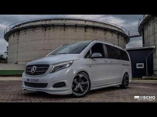 Dia Show Tuning Hartmann Bodykit an der Mercedes V Klasse 250CDI von Reifen SCHO