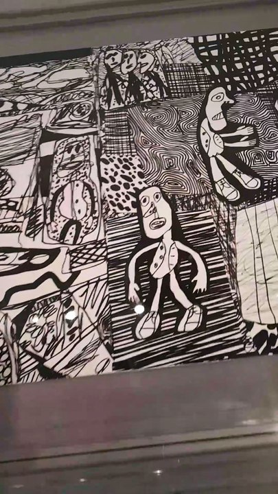 Parcours lithograph exhibition at Israel Museum