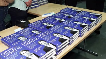 Aznar presenta en Madrid su nuevo libro, 'Orden y libertad'