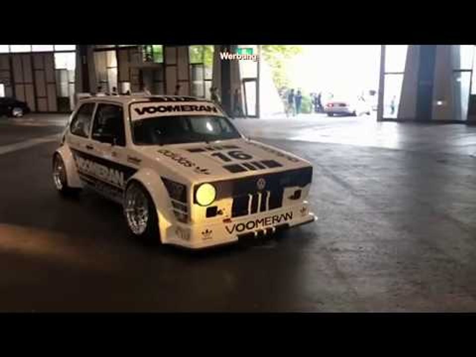 Tuning 2019 Voomeran VW Golf MK1 Widebody Rally auf Frontline Felgen