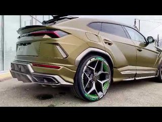 SCL Global Concept Widebody Lamborghini Urus auf 24 Zoll Alus