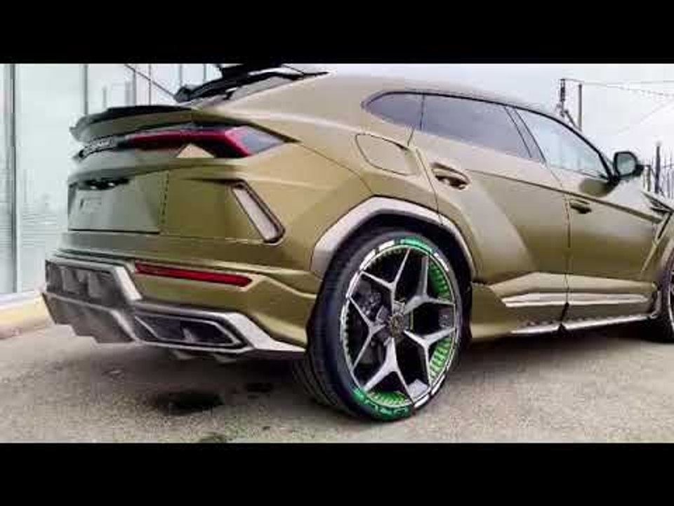 SCL Global Concept Widebody Lamborghini Urus auf 24 Zoll Alus