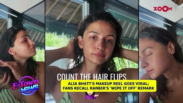 Alia Bhatt’s Makeup video goes VIRAL Fans recall Ranbir Kapoor’s lipstick remark ‘Wipe It Off’ - zoom (360p, h264, youtube)