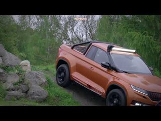 Tuning Skoda Mountiaq 2019   Azubi Concept Car als Pickup