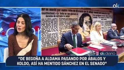 CONEXIONES OKDIARIO | Luz Sela: "De Begoña a Aldama pasando por Ábalos y Koldo, así ha mentido Sánchez en el Senado"