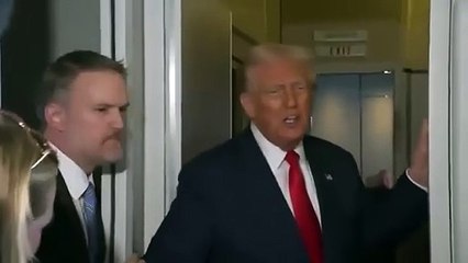 President Trump: "These are rough winds in Asia, I must tell you, this is a rough flight. They’re gonna watch Trump and say, 'he didn't look too good, he's got the shakes.'"