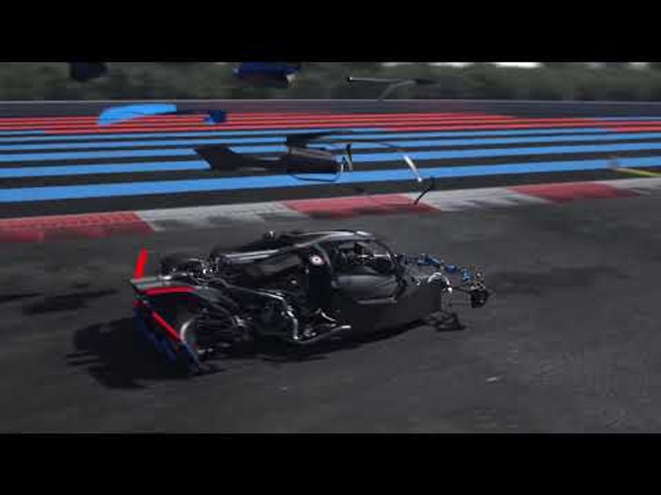 Aus dem Chiron wird der radikale Bugatti 'Bolide' mit 1.825 PS und +500 km/h Höchstgeschwindigkeit!