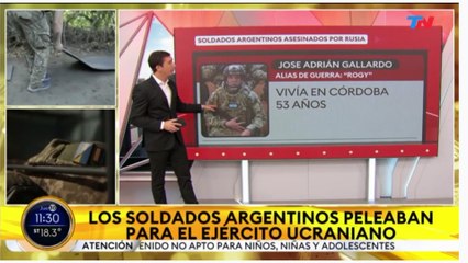 Rusia mató a tres argentinos que combatían en la guerra para el ejército de Ucrania
