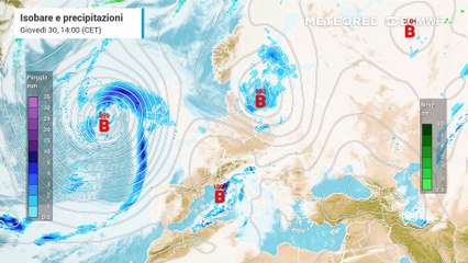 Nuova perturbazione in arrivo, prima domenica di novembre 2025 segnata da maltempo e sbuffi caldi