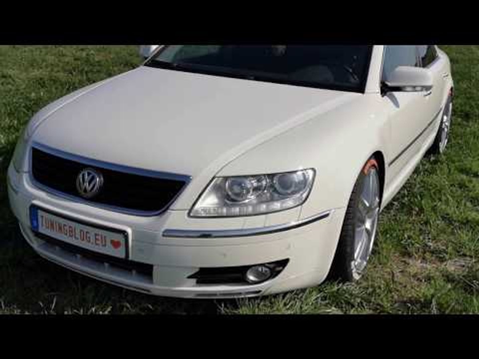 Reifensticker / Reifenaufkleber von Tire-Style am VW Phaeton