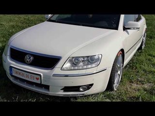 Reifensticker / Reifenaufkleber von Tire-Style am VW Phaeton