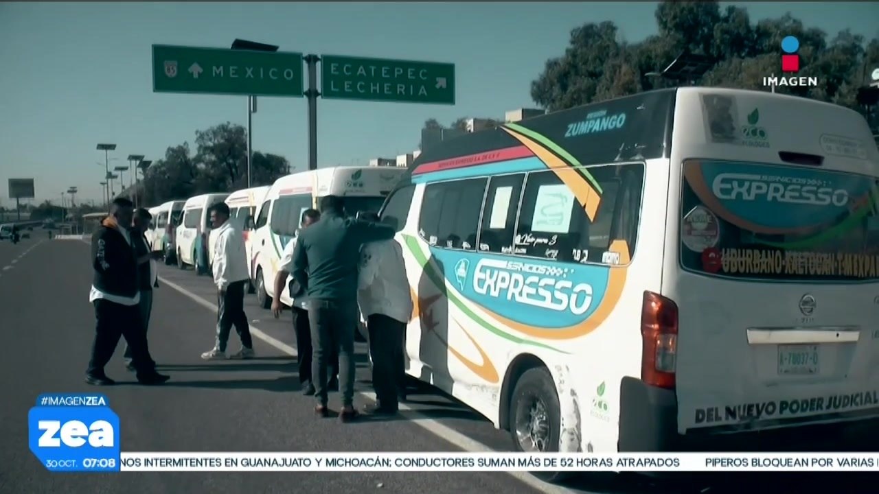 Choferes del Estado de México denuncian extorsiones por parte de policías