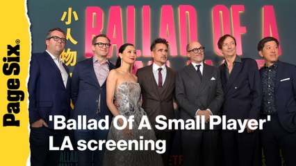 Colin Farrell, Fala Chen and more celebrities attend the 'Ballad Of A Small Player' Los Angeles screening