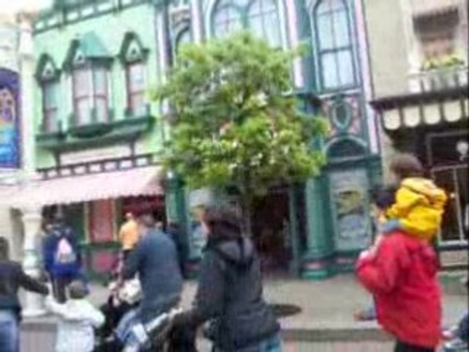 Disneyland - Arrivé au parc