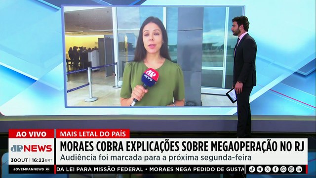 CRISE NO RJ? Moraes cobra explicações de Cláudio Castro sobre megaoperação