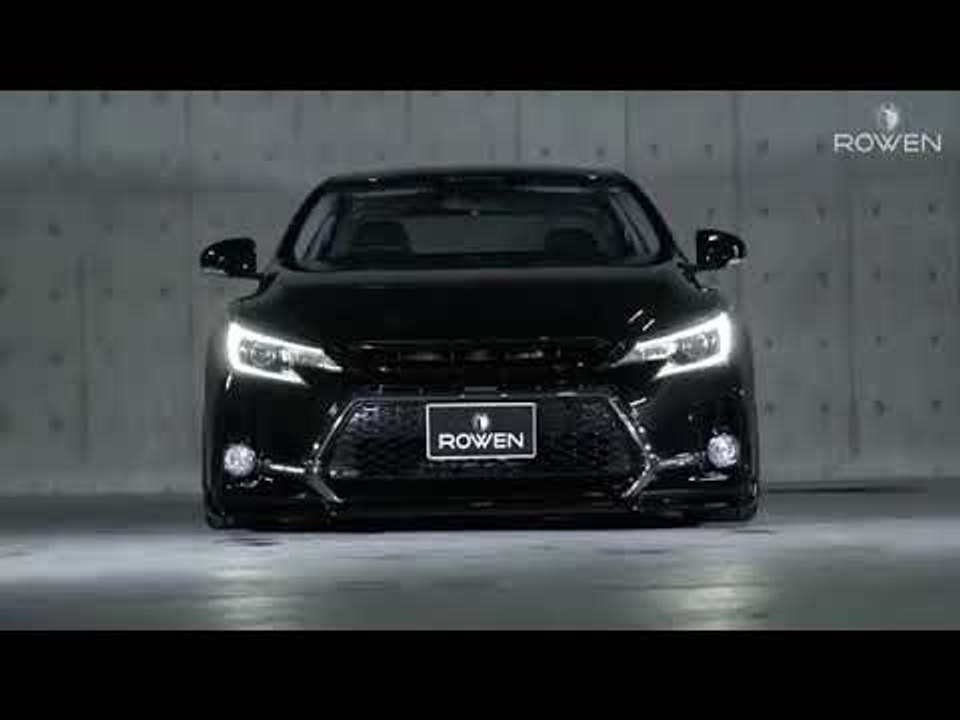 2019 Rowen International Bodykit am Toyota Mark X (GRGs, GRX130)