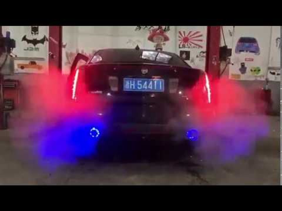 Beleuchtete LED-Endrohre für das Auto!