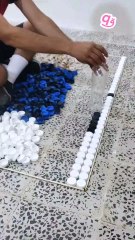 Built Mohamed Salah ⚽ portrait using 1,872 bottle caps! ♻️ How real does it look? 👀 #3d #3dart #salah #qamhani #shorts