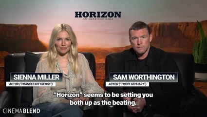 Sienna Miller And Sam Worthington Tease Their 'Horizon' Romance, And I’m Already Worried These Sequels Are Going To Break My Heart