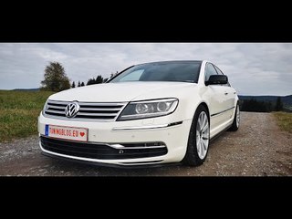 Tutorial - Seker Tuning EZ-LiP Frontspoiler + Seitenschweller Installation VW Phaeton GP3 (Tuning)