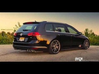 Dia Show Tuning 19 Zoll Niche Road Wheels VW Golf R Variant MK7