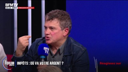 FORUM BFM - "Où va l'argent? Pas à l'hôpital, ça c'est sûr", dit Patrick Pelloux, médecin urgentiste