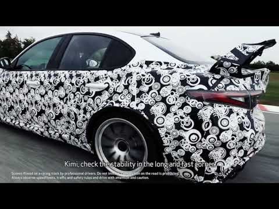 Giulia GTA Prototyp - Testlauf in Balocco mit Fahrern von „Alfa Romeo Racing ORLEN“