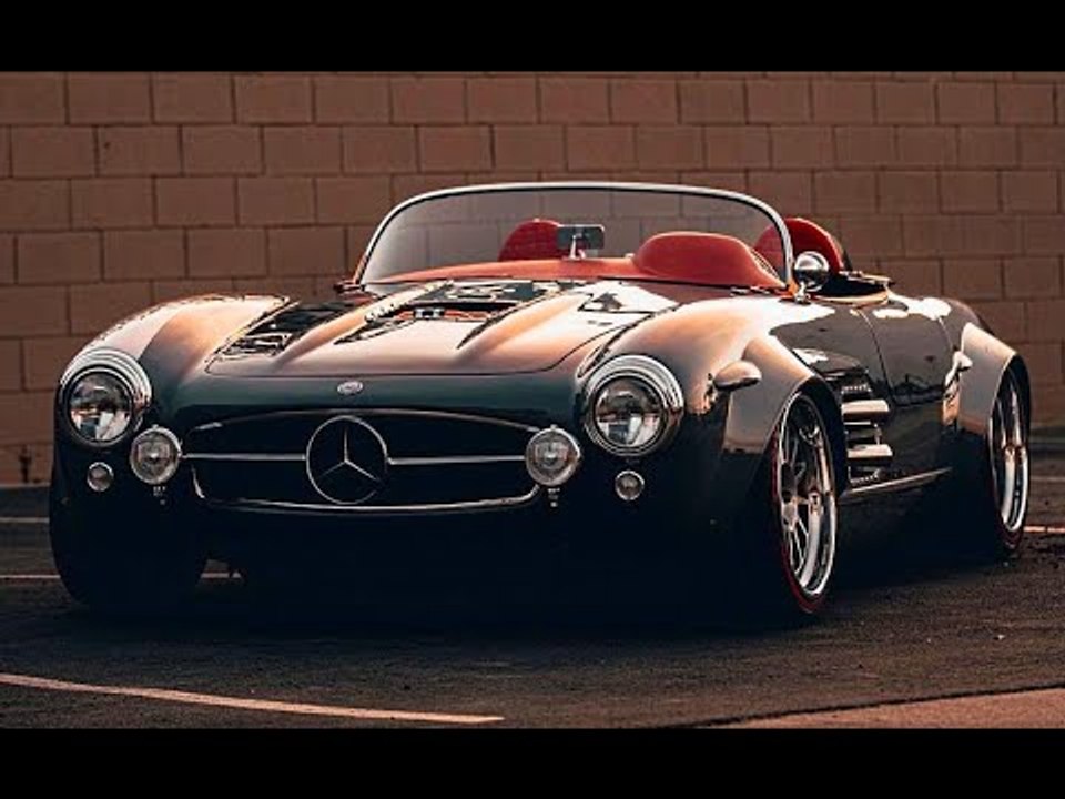 1955 Mercedes-Benz 300 SL Gullwing Speedster mit AMG-Motor!