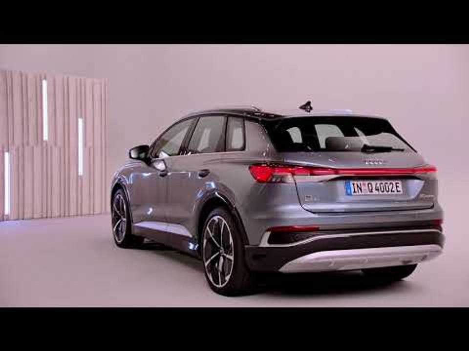 2021 Audi Q4 e-tron Geysirblau