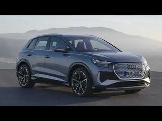 2021 Audi Q4 e-tron Geysirblau