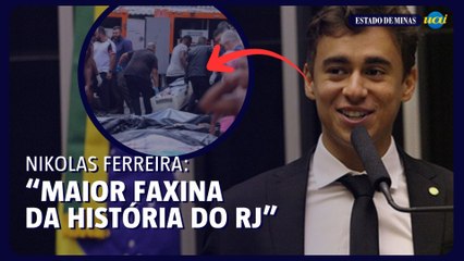 Nikolas Ferreira defende “maior faxina” após 119 mortos no Rio
