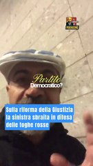 Paragone - Sulla riforma della Giustizia la sinistra sbraita in difesa delle toghe rosse. (30.10.25)