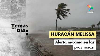 Temas del día 30-10-25: Pdte. Díaz-Canel recorre zonas afectadas por el huracán Melissa