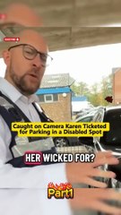 Part1 Karen Learns a Lesson After Taking a Disabled Parking Spot 🚫