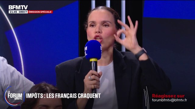 FORUM BFMTV - Arrêtez d'opposer les gens , l'échange entre Linda, cheffe d'entreprise et Benjamin Lucas -Lundy, député Génération.s