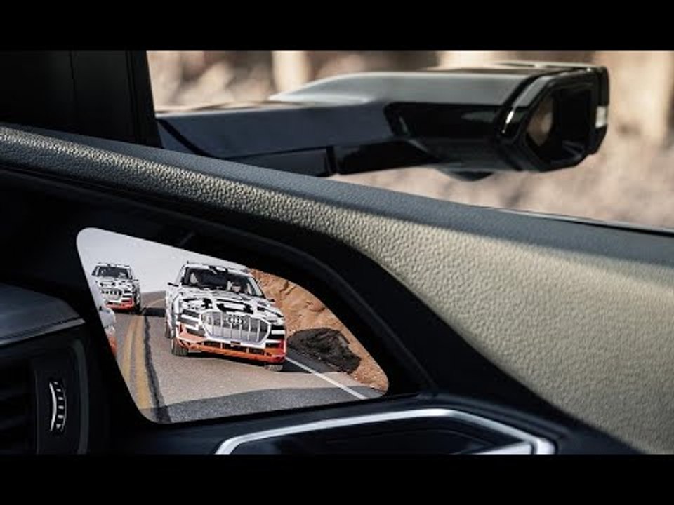 Audi e-tron: virtuelle Außenspiegel ersetzen den klassischen Rückspiegel! Auch zum Nachrüsten?