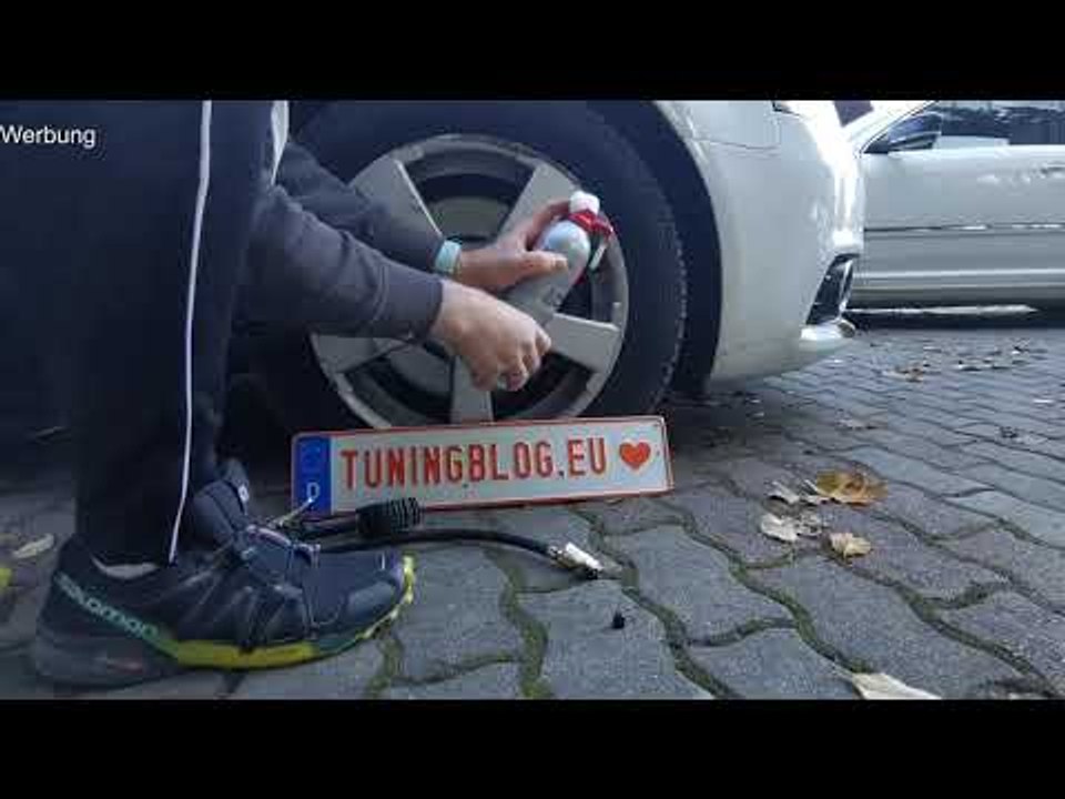 Testbericht - Nigrin Reifen-Dicht als schnelle Pannen-Hilfe ohne Radwechsel!