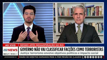 Governo Lula não vai classificar facções criminosas como grupo terroristas após megaoperação no RJ