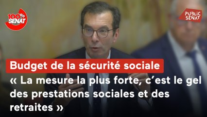 100% Sénat - Budget de la sécurité sociale : audition du ministre du Travail